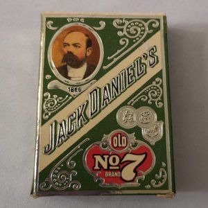 Vintage Jack Daniel's Old No 7 Playing Cards, Full Deck Accounted & Instructions